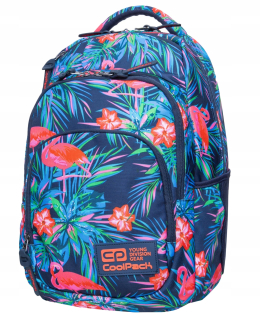 Školský batoh - Ľahký mládežnícky batoh Coolpack 2 Chambers Flaming