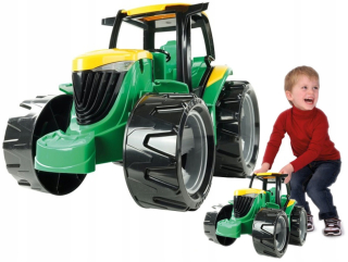 Traktor - Lena veľký traktor jazdec do 100 kg 48 cm traktorových