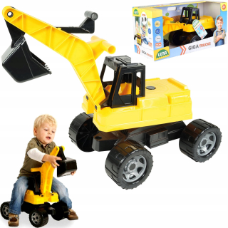 Detský báger - Lena Mega Big bager Moving Moving lyžice 100kg