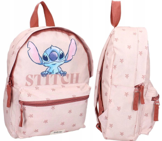 Jednokomorový batoh do škôlky Lilo a Stitch RajskiDomek_pl chlapci, dievčatá, unisex Odtiene ružovej