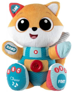 Interaktívny plyšák - FOX CHICCO INTERAKTÍVNY MASKOT JAZYK PL/EN 6M+