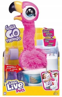 Malé živé domáce zvieratá. FLAMINGO