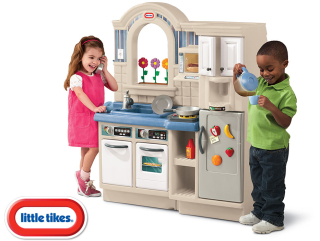 Detská kuchynka - Little Tikes Veľká obojstranná kuchyňa + gril 450b