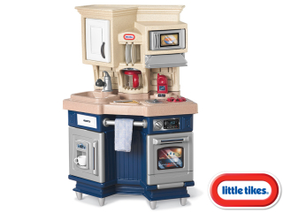Detská kuchynka - Little Tikes Kitchen Super Cook modrá 614873