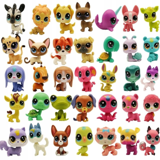 Zberateľská figúrka - Littlest Pet Shop LPS - sada 40 krásnych obrázkov