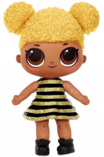LOL darček Plyšový Doll Neon Qt kráľovná Bee 35cm