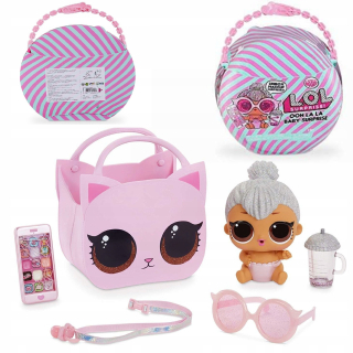 LOL Surprise - LOL Surprise Ooh Doll Detská Kitty kráľovná kabelka Cat