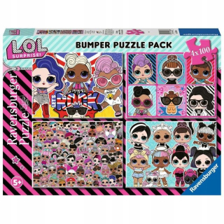 LOL PREKVAPENIE PUZZLE 4x100 EL RAVENBURGER 128808