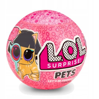 LOL Surprise zvieratko - Lol zvieracie miláčikov animal zviera guľa 7 vrstiev