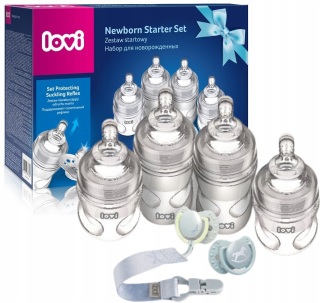 LOVI STARTER SET FĽAŠE, cumlíky, DETSKÉ SPRCHA
