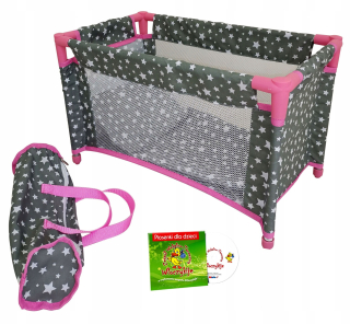 Postieľka pre bábiku -
Postieľka Bábiky pre bábiky + periny 3v1 Mariotoys