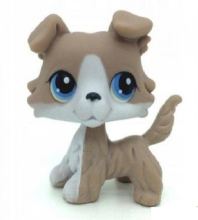 LPS Littlest Pet Shop Krémovo-hnedý španiel pes