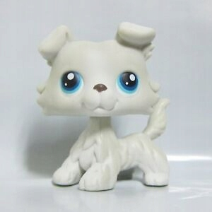 LPS Littlest Pet Shop Biely psík kólie