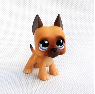 LPS Littlest Pet Shop Dog svetlohnedá