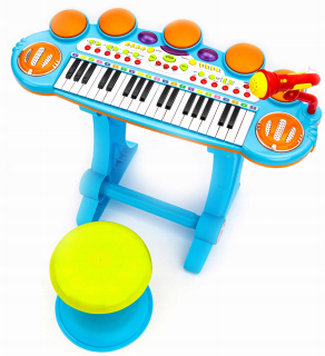 LT04 Modré Bodies Organ Keyboard Piano