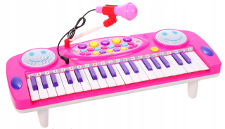 LT189 pripnúť orgány Pink mikrofón Bębenek