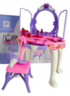 Detský kozmetický stolík - LT35 Detský dressing Table sa otvoril na senzore