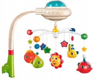 Kolotoč nad postieľku - LT68 Star Design Carousel projektor
