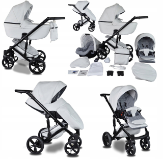 Babe boss BeRco Premium 3v1 kočík Black White Khaki Navy Blue Gold Pink Graphite