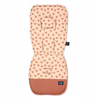 Vložka do kočíka La Millou Heartbeat Pink