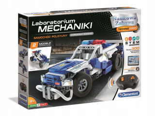 Stavebnica pre deti -  Mechanika Laboratory - Policajné auto