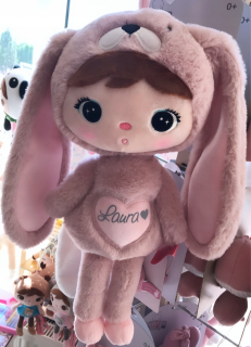 Bábika -
Doll Králik Pink Metoo + Detská Metric