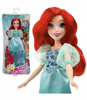 Bábika princezná - Arielka bábika Malá morská brokát 28 cm Disney