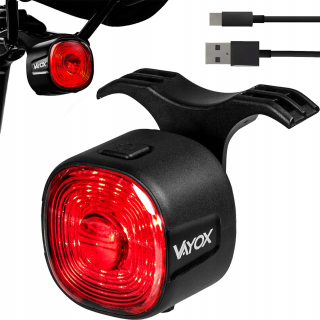Osvetlenie na bicykel Vayox REAR BIKE LIGHT SMART VA0157 100 lm akumulátor