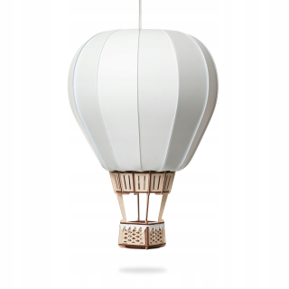 Luster do detskej izby - Drevená lampa balón visí dekorácie