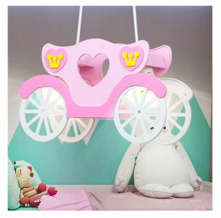Luster do detskej izby - LED lampa visí pre dievčatá Karoca