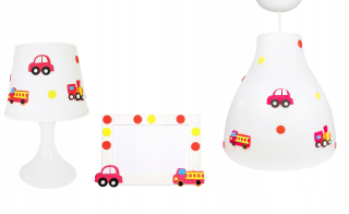 Luster do detskej izby - Nočná lampa + strop pre deti. Rám Car