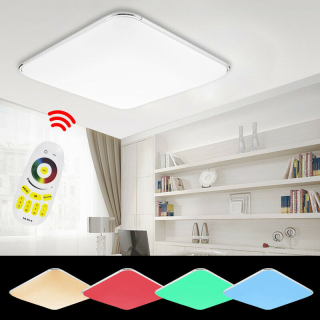 Luster do detskej izby - Lampa lampa LED svietidlo farieb RGB + 24W diaľkové ovládanie