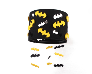 Luster do detskej izby - Cítil lampa Batman čierna žltá alebo žltá čierna