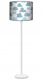 Nočná lampa do detskej izby - Maxi stojaca lampa pre deti oblak mraky