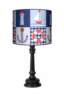 Nočná lampa do detskej izby - Kráľovná Stály lampa pre deti morské Sailor