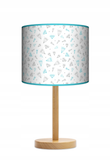 Nočná lampa do detskej izby - Big Dianciki Lampa Diamanty pre deti