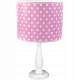 Luster do detskej izby - Detská stolová lampa Tina bodky