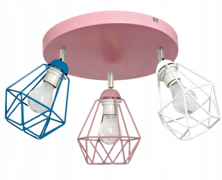 Luster do detskej izby - Stropné svietidlo Diamond Farba 3 farby na zápästie