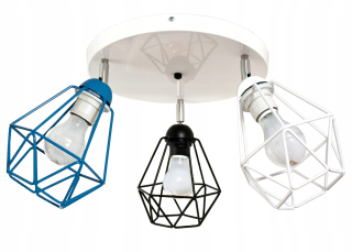 Luster do detskej izby - Stropné svietidlo Diamond Color 3 Vytvorte si lampu
