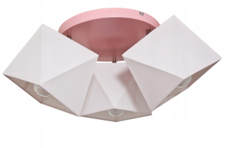Luster do detskej izby - Závesné svietidlo ABAŻUR 3D môže byť vyrobené z LED