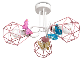 Luster do detskej izby - Stropné / závesné svietidlo 3 Eska Diamond