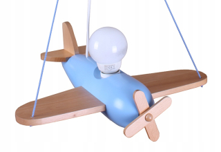 Luster do detskej izby - Stropné svietidlo Závesné Detský luster lietadlo