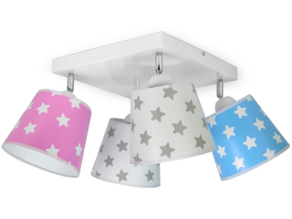 Luster do detskej izby - Stropné svietidlo luster pre deti k farieb LED diód