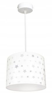 Luster do detskej izby - Závesné svietidlo 1 WEDDER WHITE - Môžete LED