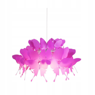 Luster do detskej izby - Vyberanie lampa FARDALLA ružová E27 LIGHT