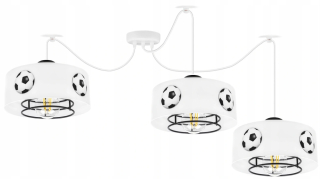 Luster do detskej izby - Závesná lampa Spider Mundial Spiro 3 loptičky