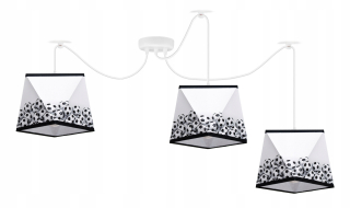 Luster do detskej izby - Závesná lampa Spider Mundial 3D 3PL. - Môžete LED