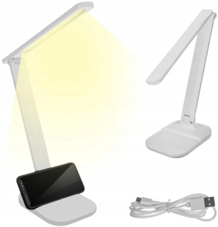 Stolová lampa do detskej izby - LED stolná lampa s stojan pod telefón
