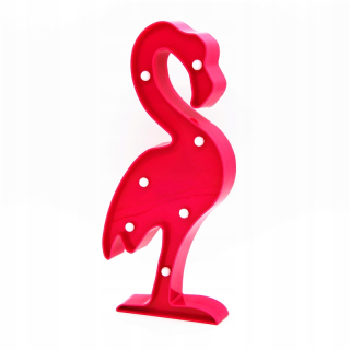 Nočná lampa do detskej izby - Dekoratívna lampa Flaming ružový 30cm