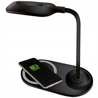 Stolová lampa do detskej izby - LED na stole s qi bezdrôtovou nabíjačkou